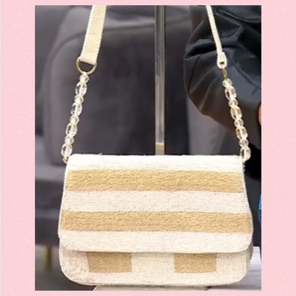 💖America & Beyond Beaded Shoulder Bag💖